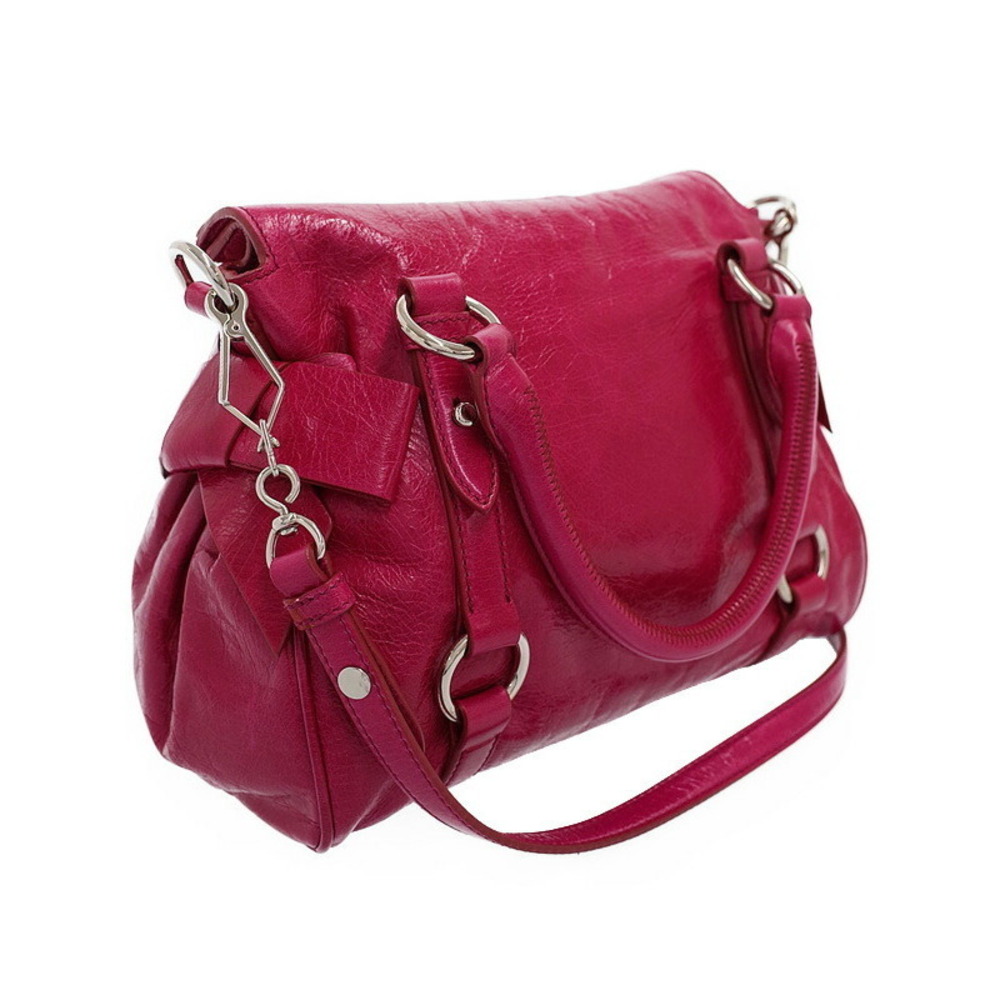 Miu Miu Side Rion Handbag - Picture 2 of 9